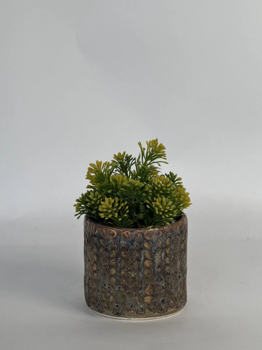 Classic Ceramic Planter — 2.5" Dia × 3" Height — Primary View