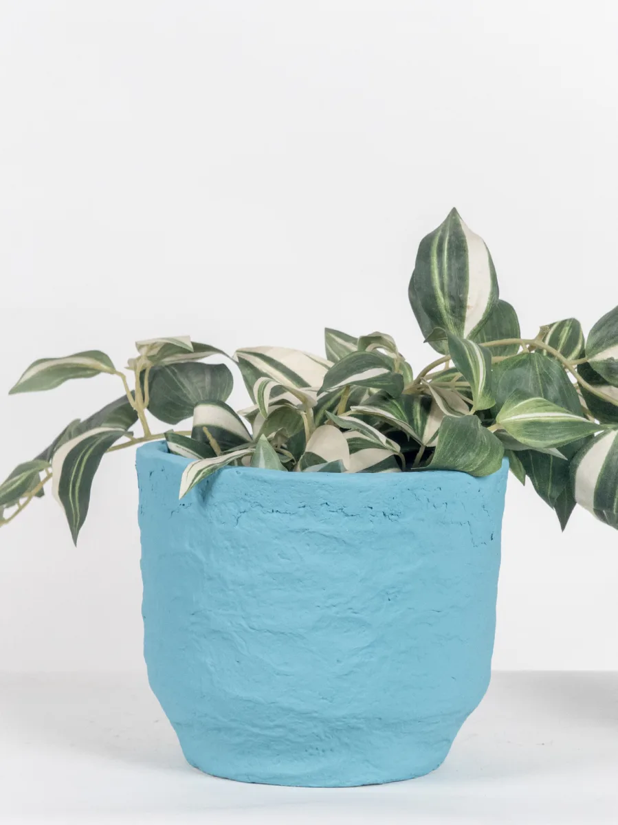 Classic Ceramic Planter — 3" Dia × 4" Height — Primary View