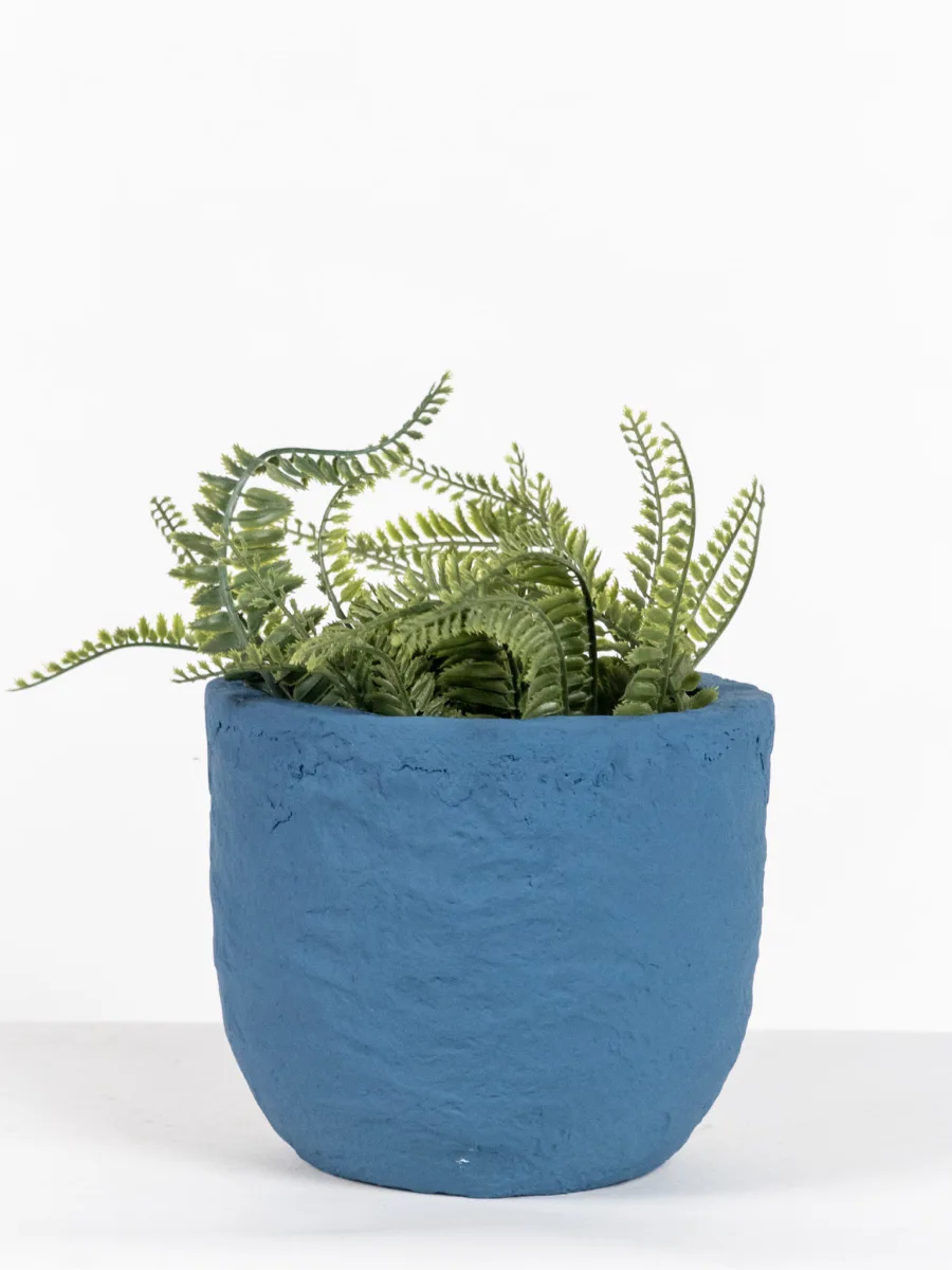 Classic Ceramic Planter — 4" Dia × 3.5" Height — Primary View