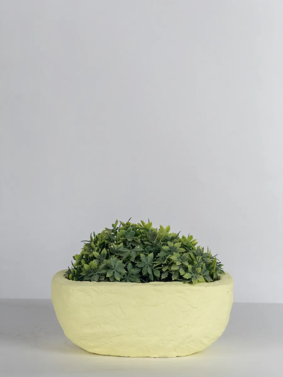 Classic Ceramic Planter — 7.5" Dia × 6" Height — Primary View