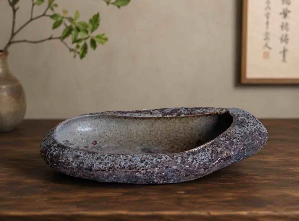 Classic Ceramic Planter — 10" Dia × 10" Height — Primary View