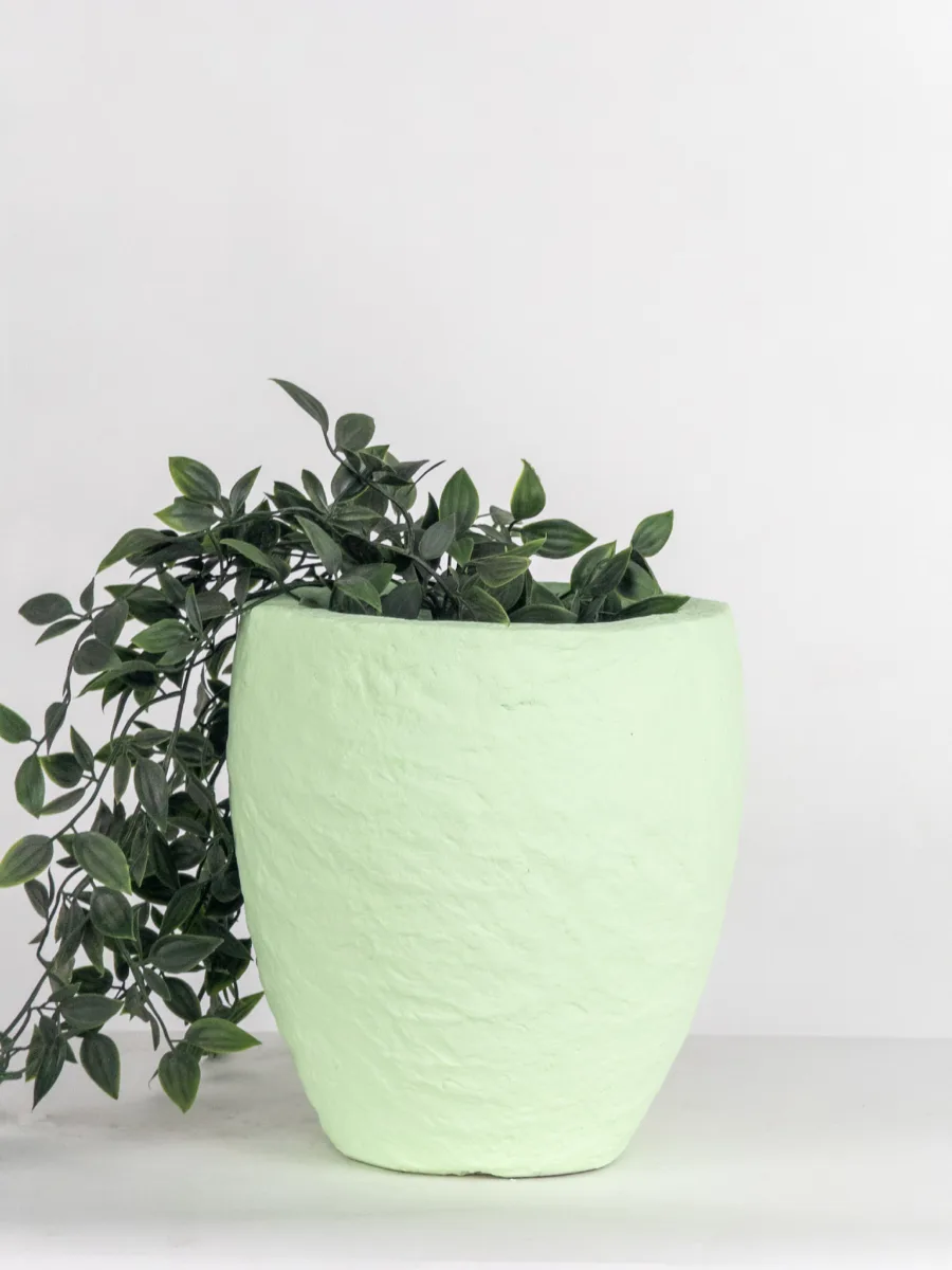 Classic Ceramic Planter — 10" Dia × 10" Height — Primary View