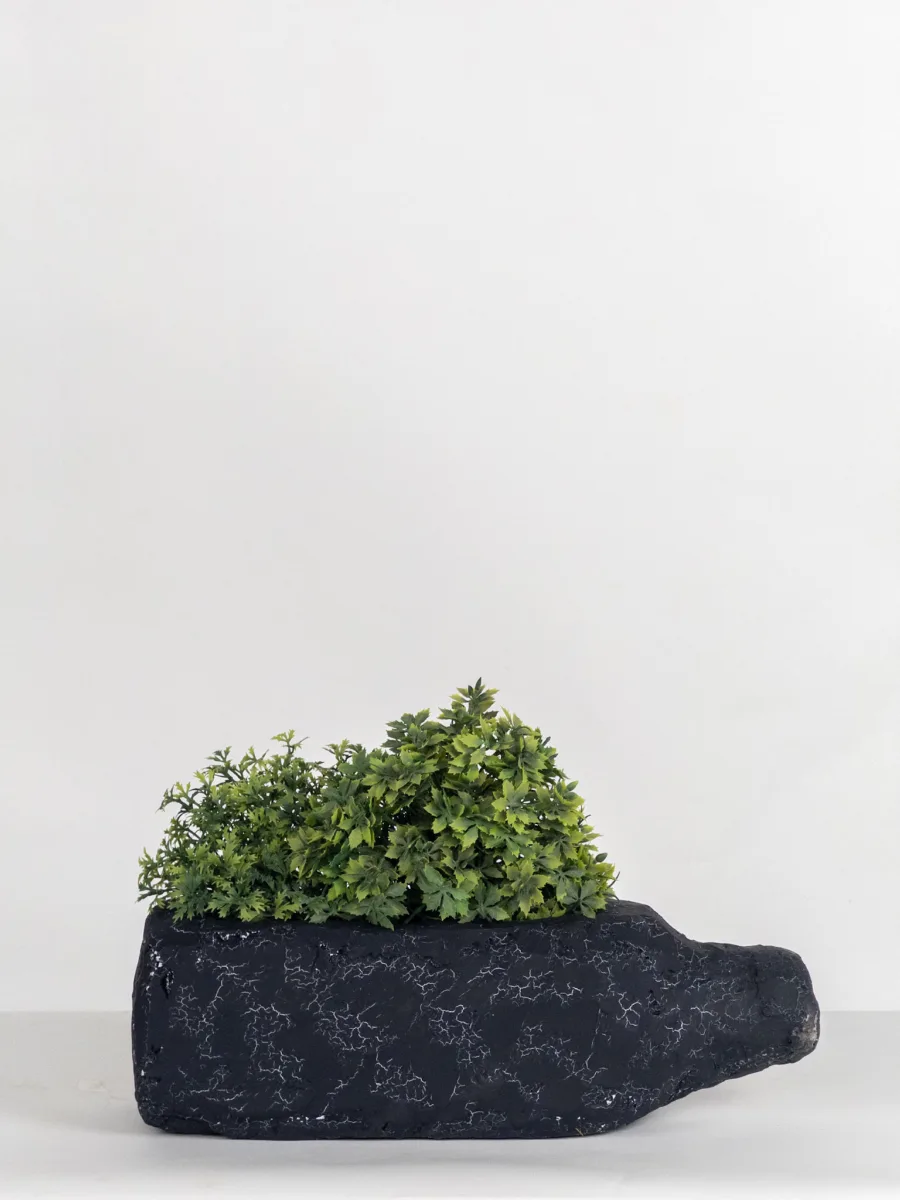 Classic Ceramic Planter — 8" Dia × 8.5" Height — Primary View