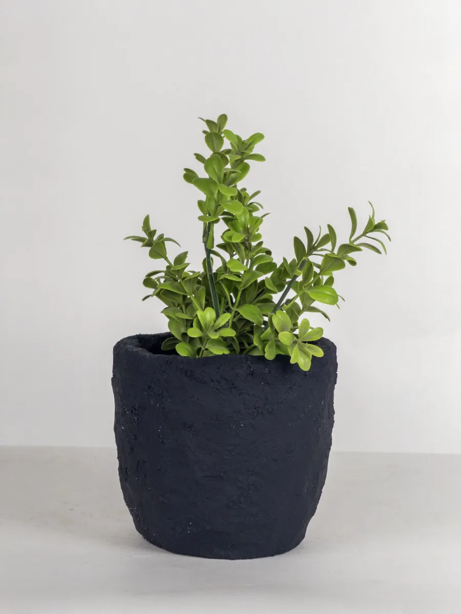 Classic Ceramic Planter — 7" Dia × 6.5" Height — Primary View