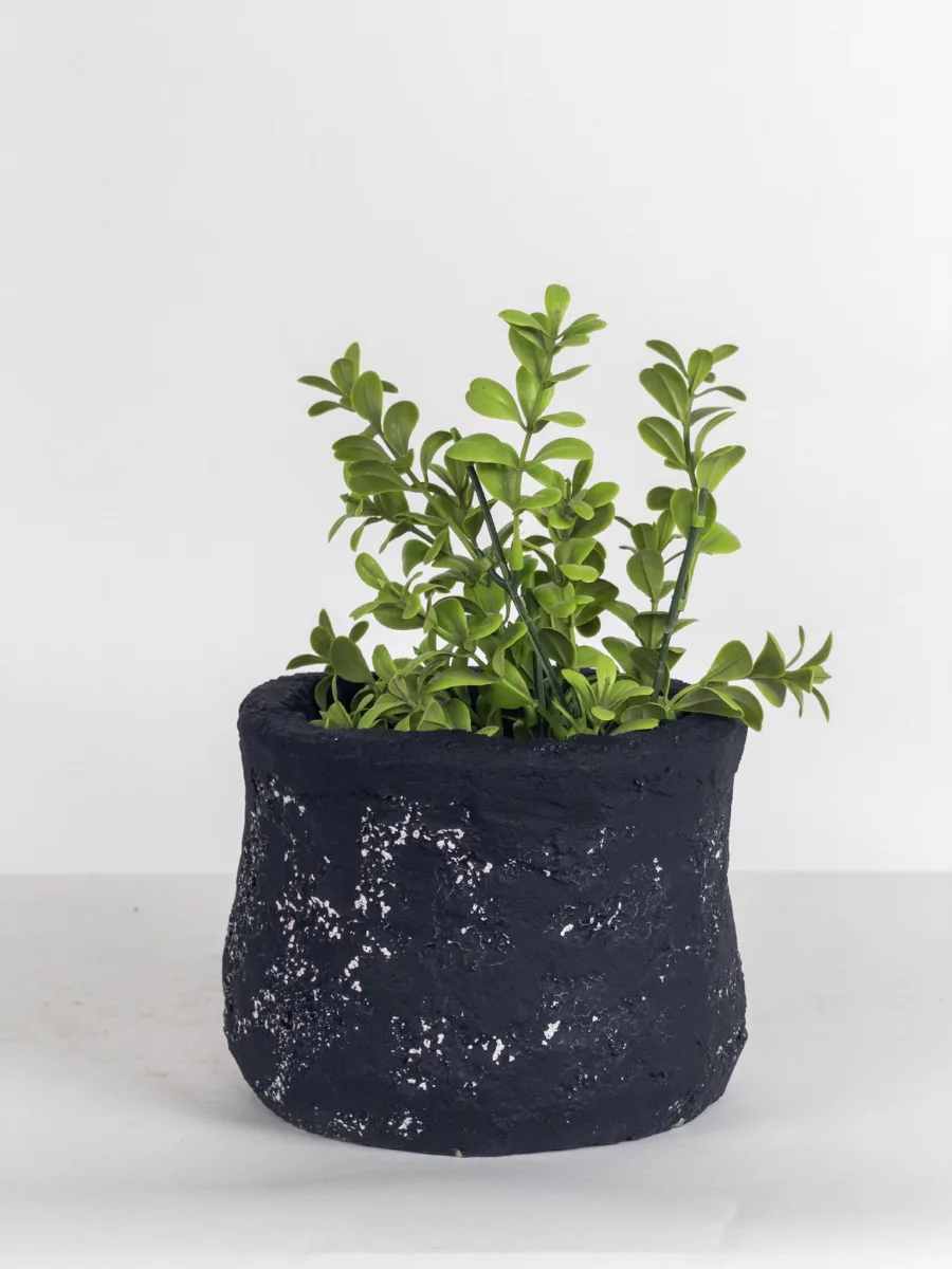 Classic Ceramic Planter — 7" Dia × 6.5" Height — Primary View