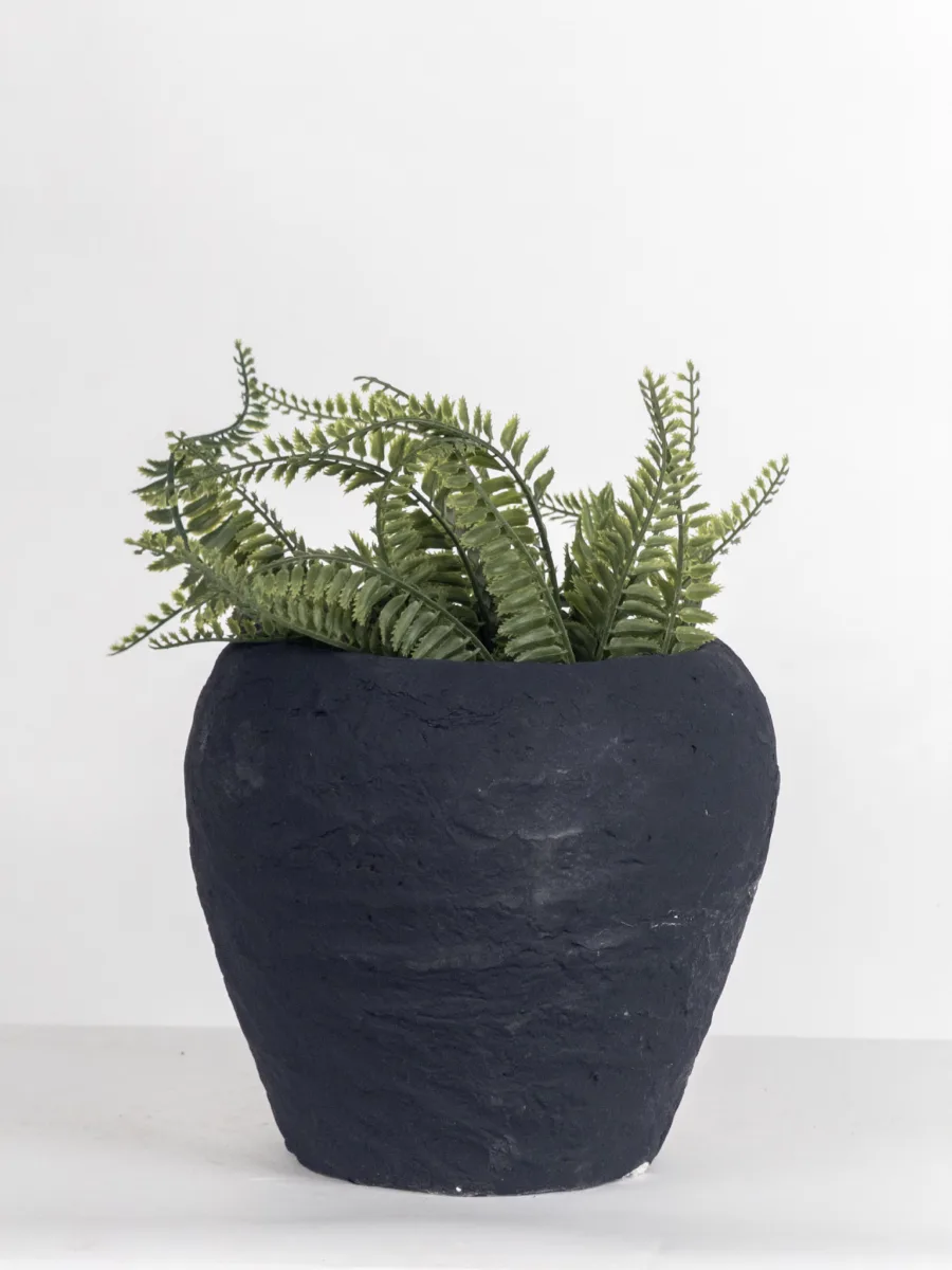 Classic Ceramic Planter — 13" Dia × 4" Height — Primary View