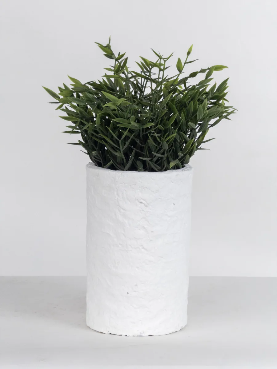 Classic Ceramic Planter — 7" Dia × 6.5" Height — Primary View