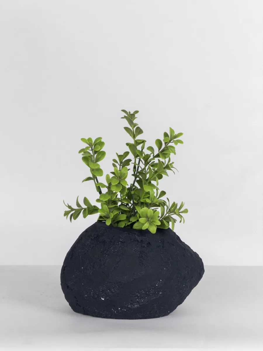 Classic Ceramic Planter — 7" Dia × 6" Height — Primary View