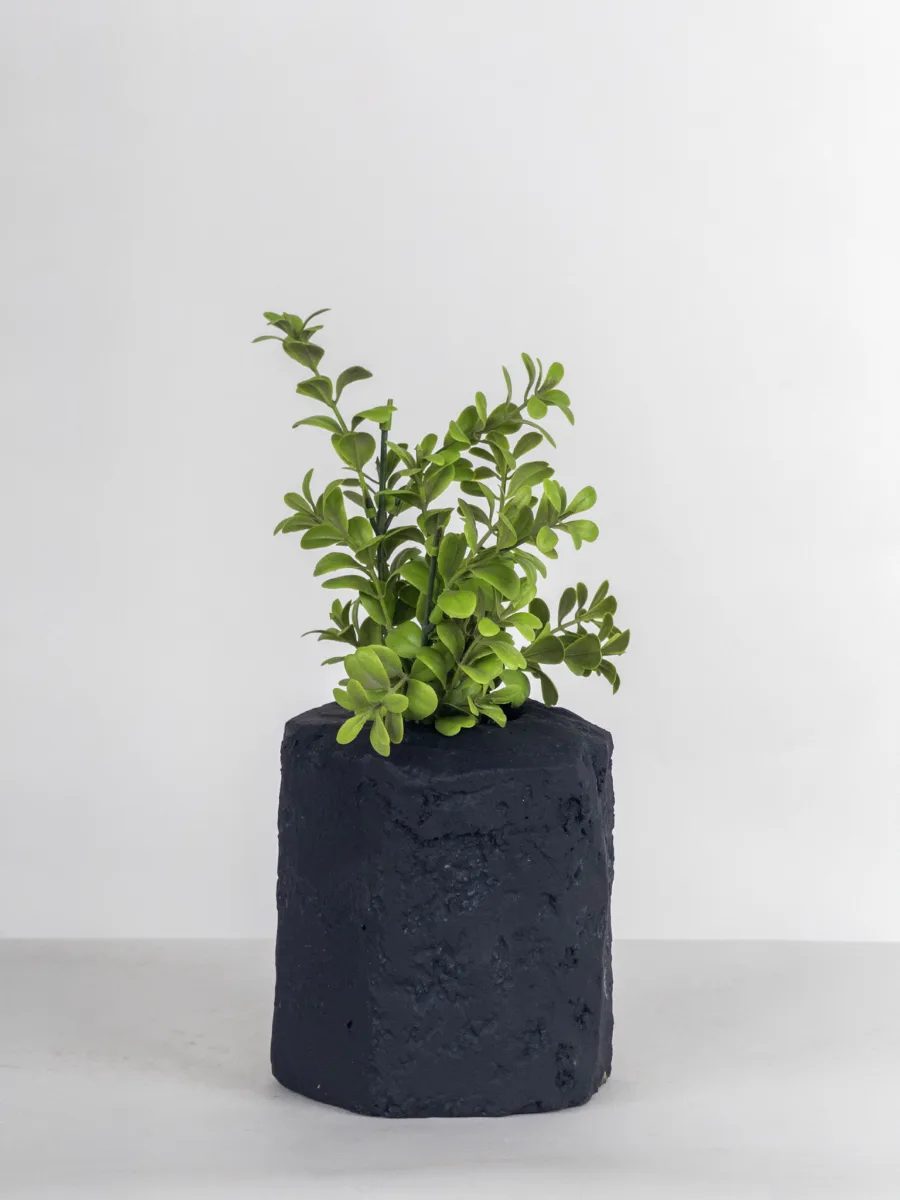 Classic Ceramic Planter — 7" Dia × 5.5" Height — Primary View