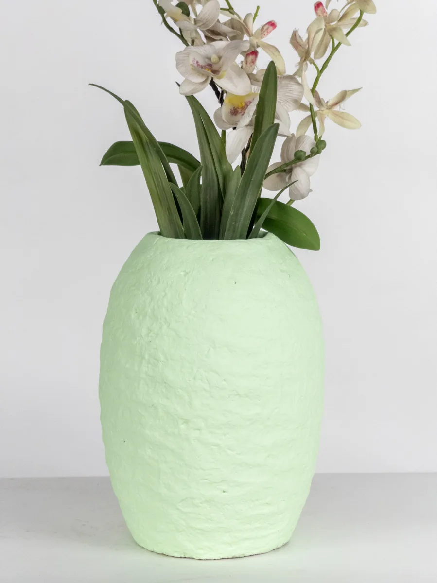 Classic Ceramic Planter — 5" Dia × 7" Height — Primary View