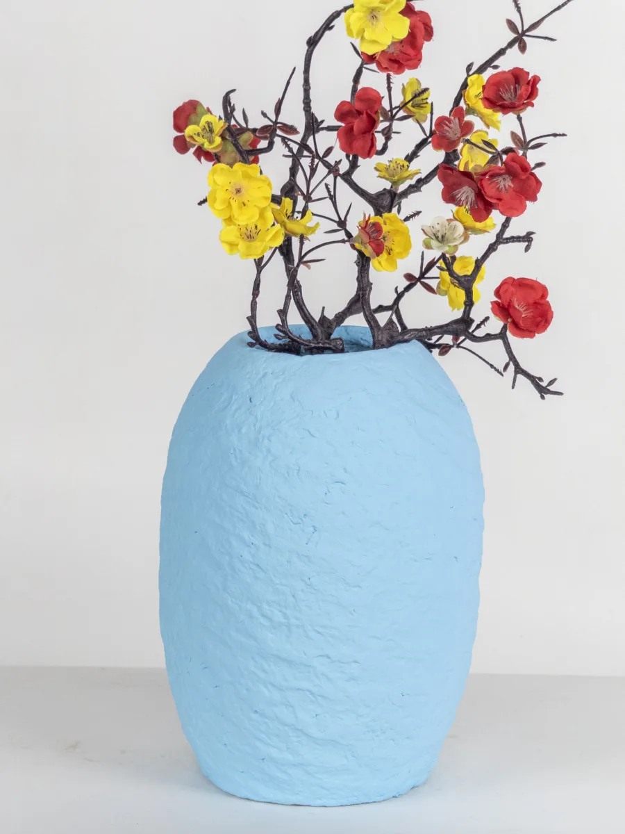 Classic Ceramic Planter — 5" Dia × 7" Height — Primary View