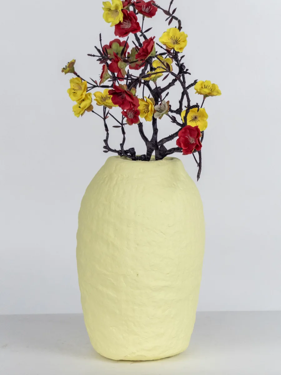 Classic Ceramic Planter — 7" Dia × 4" Height — Primary View
