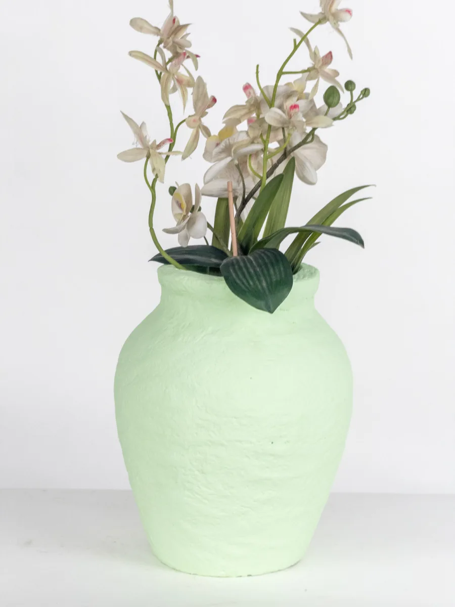 Classic Ceramic Planter — 4" Dia × 5" Height — Primary View