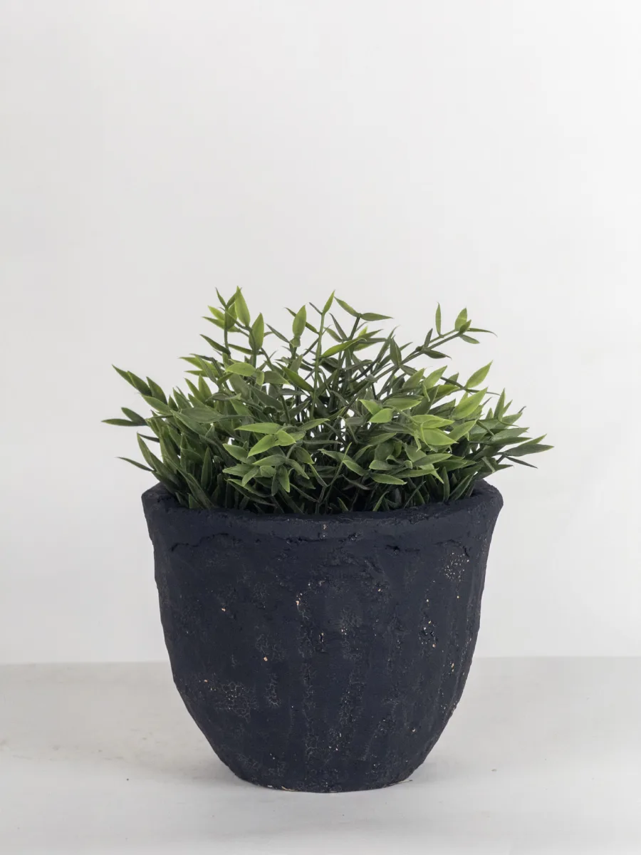 Classic Ceramic Planter — 6.5" Dia × 10" Height — Primary View