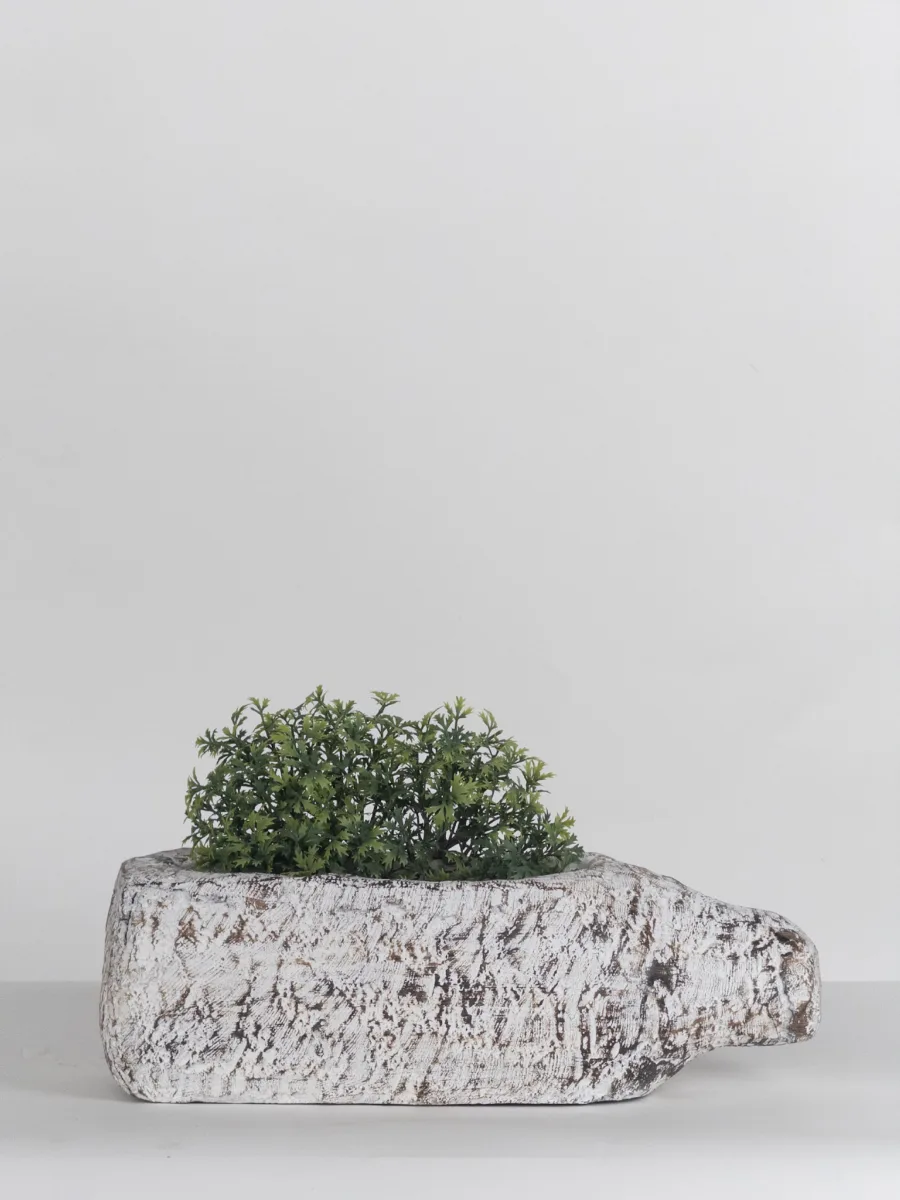 Classic Ceramic Planter — 7.5" Dia × 10" Height — Primary View