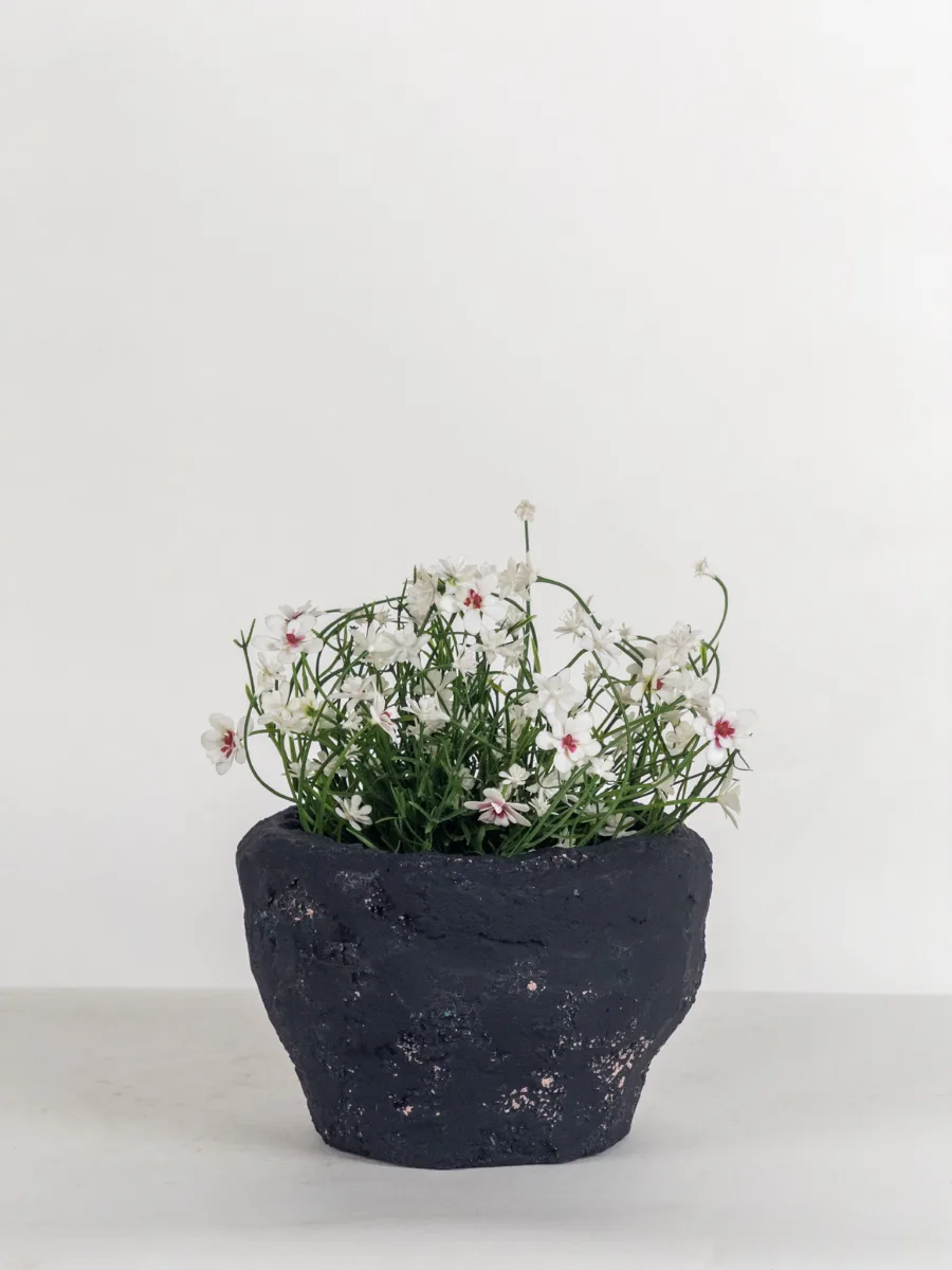 Classic Ceramic Planter — 7.5" Dia × 10" Height — Primary View