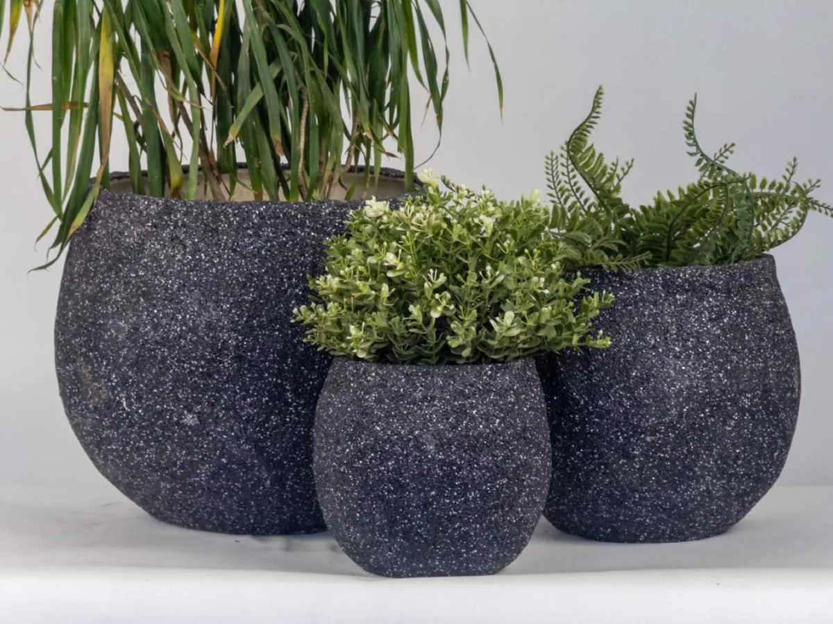 Classic Ceramic Planter — 5" Dia × 7" Height — Primary View