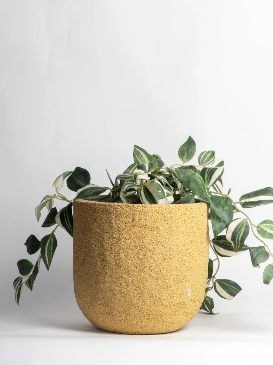 Classic Ceramic Planter — 4.5" Dia × 4" Height — Primary View