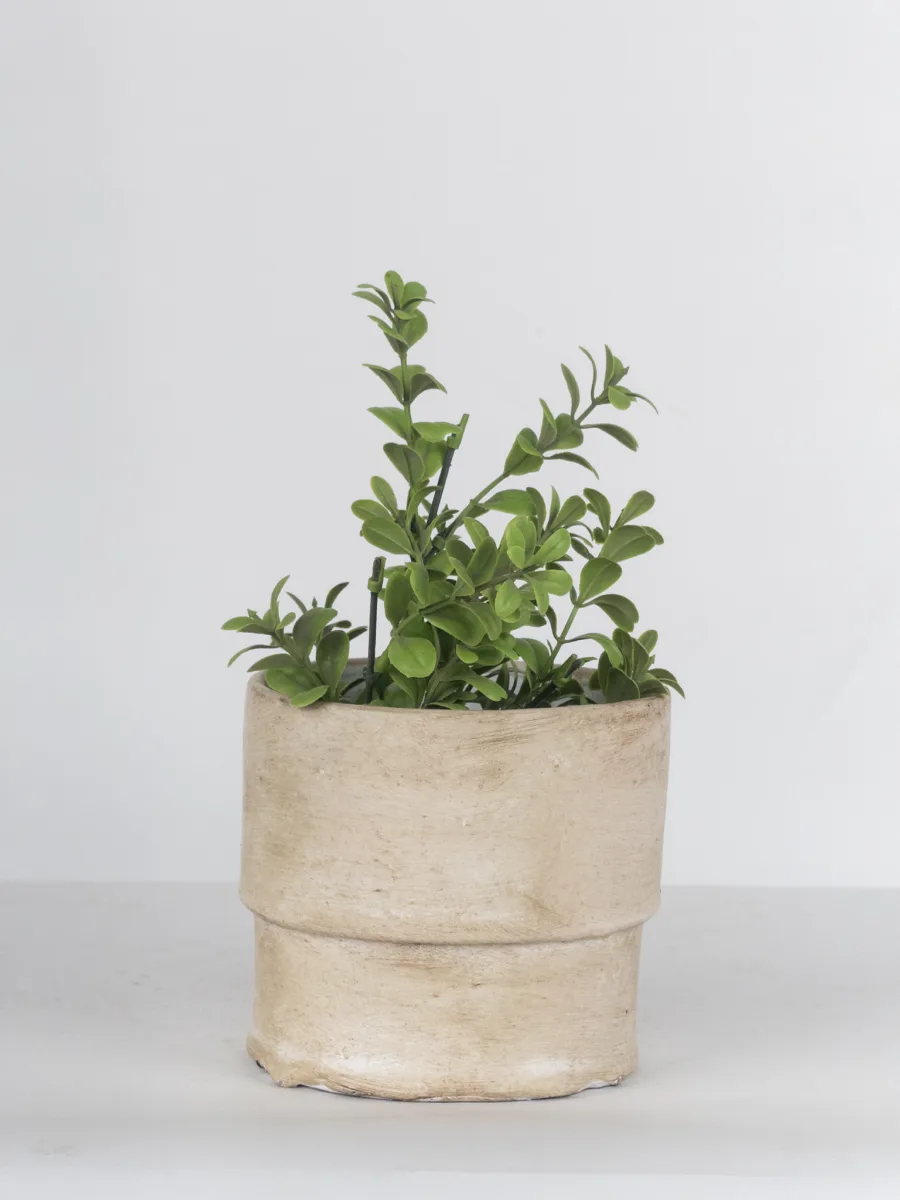 Classic Ceramic Planter — 12" Dia × 12" Height — Primary View