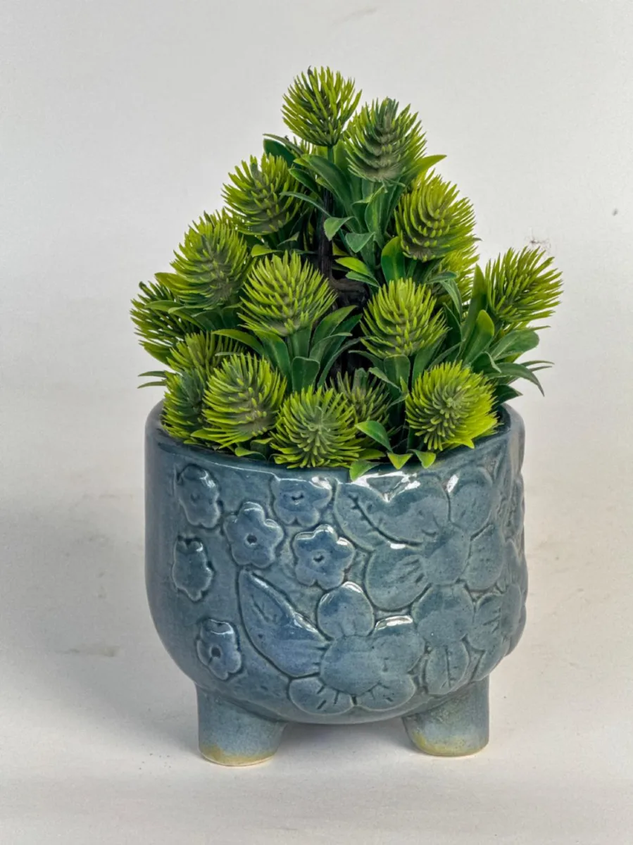 Classic Ceramic Planter — 3.5" Dia × 3.5" Height — Primary View
