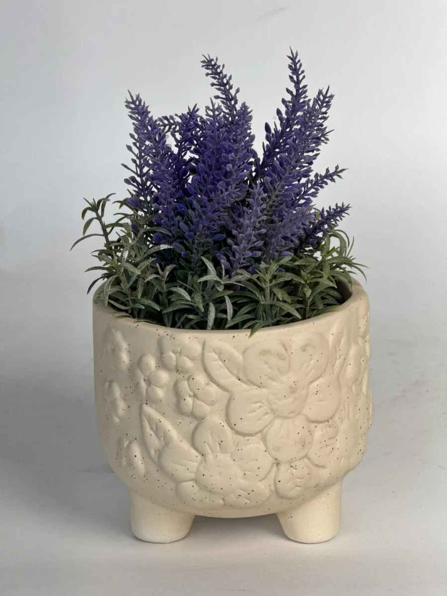 Classic Ceramic Planter — 4.5" Dia × 7" Height — Primary View