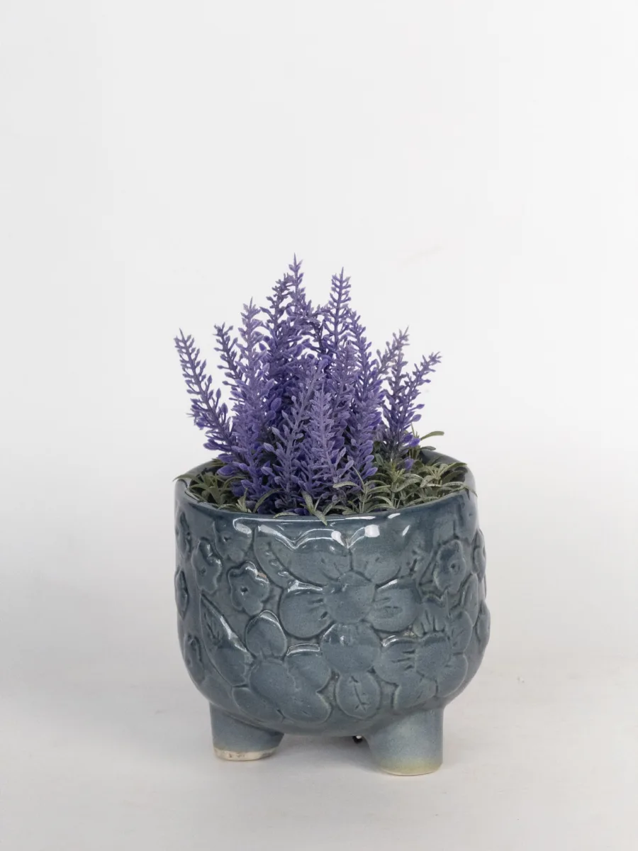 Classic Ceramic Planter — 4" Dia × 5" Height — Primary View