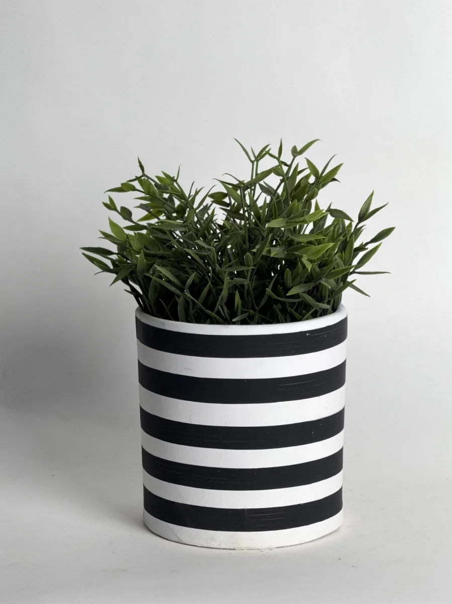 Classic Ceramic Planter — 4.5" Dia × 4" Height — Primary View