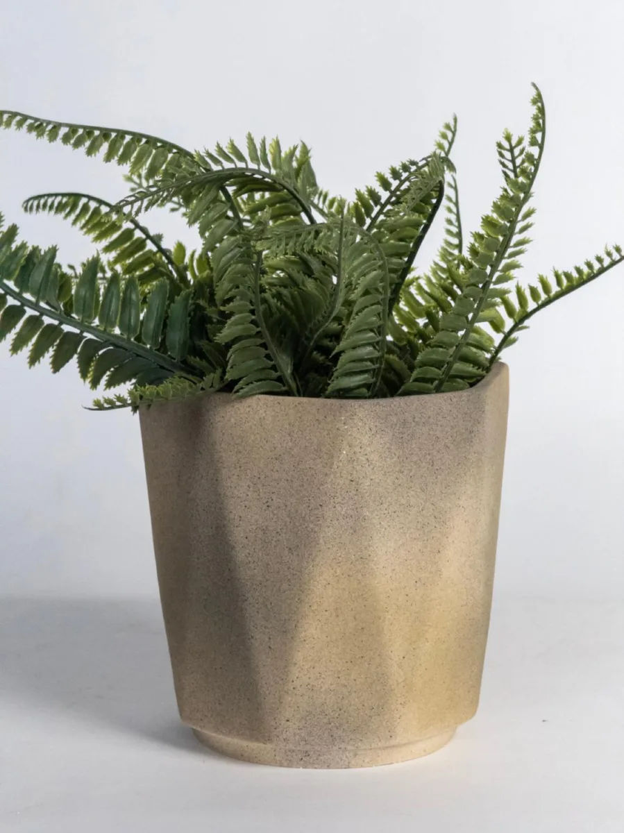Classic Ceramic Planter — 5.5" Dia × 5" Height — Primary View