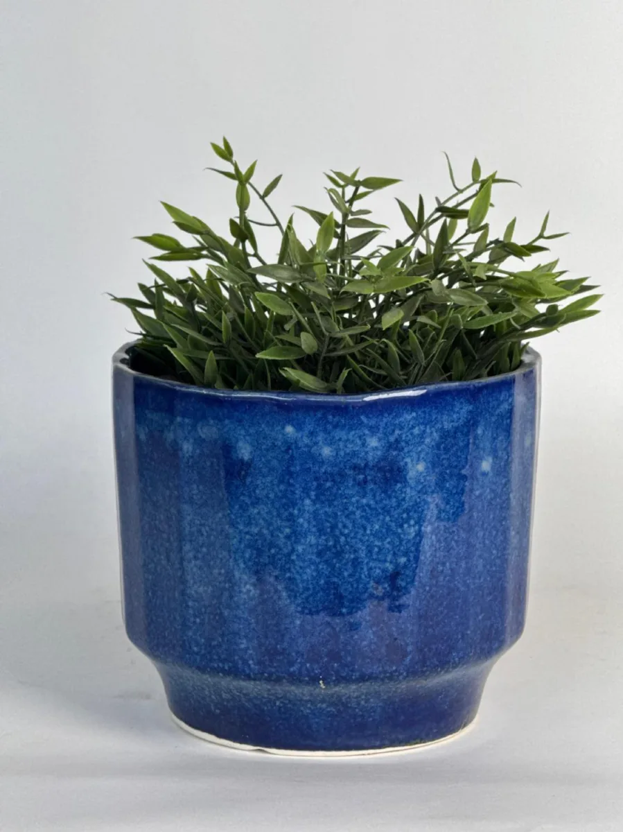 Classic Ceramic Planter — 6.5" Dia × 6.5" Height — Primary View