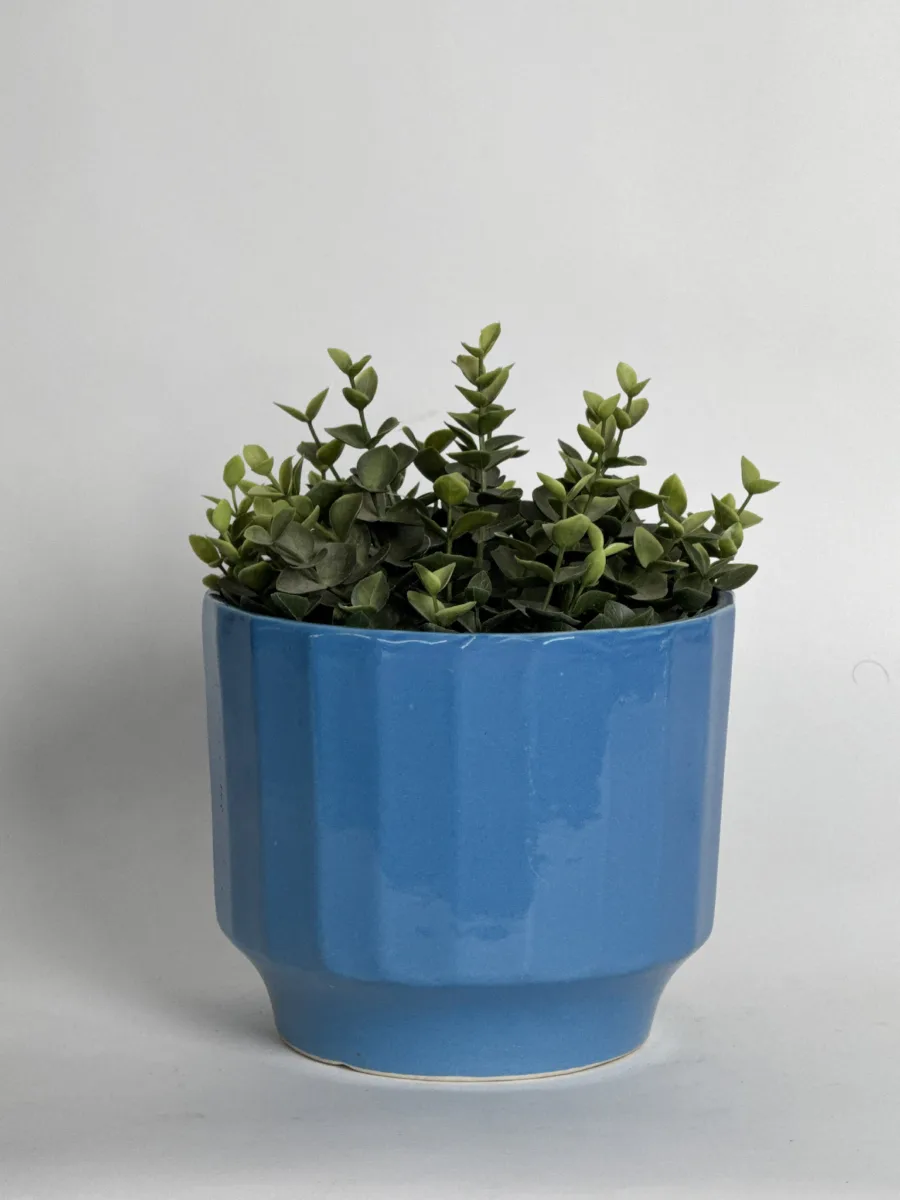 Classic Ceramic Planter — 4.5" Dia × 4" Height — Primary View
