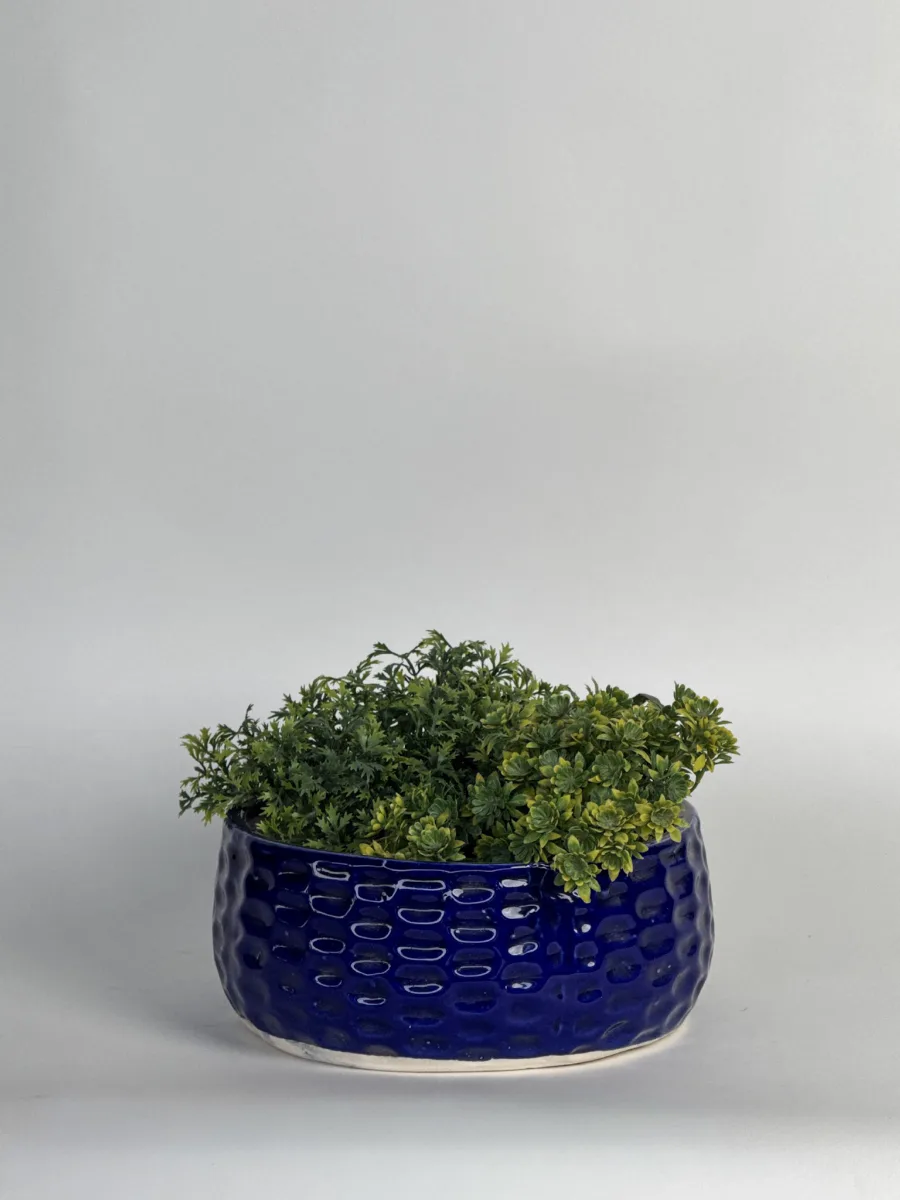 Classic Ceramic Planter — 8" Dia × 8" Height — Primary View