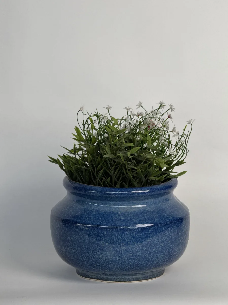 Classic Ceramic Planter — 7.5" Dia × 3" Height — Primary View