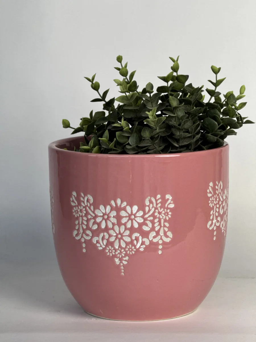 Classic Ceramic Planter Set of 2 (2" Dia) — Primary View