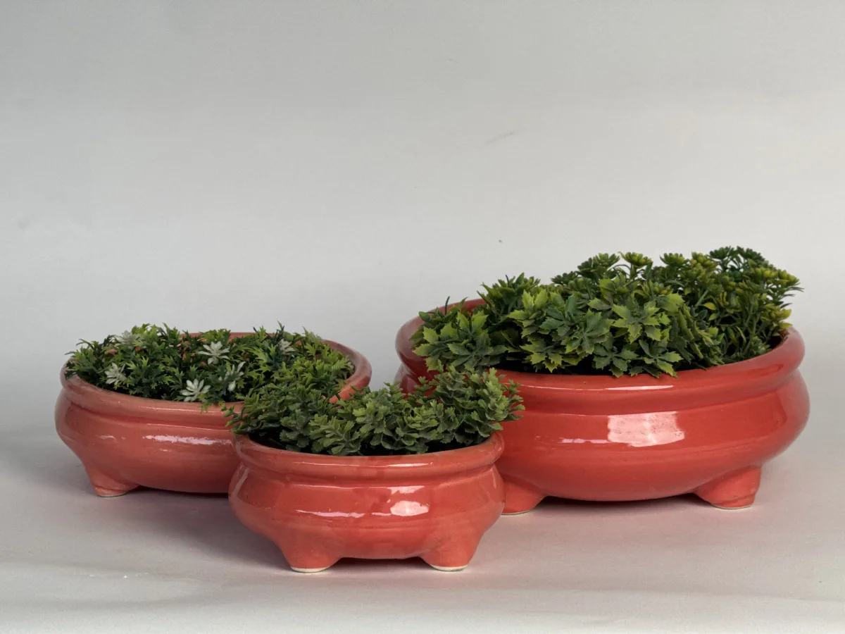 Classic Ceramic Planter — 7" Dia × 6" Height — Primary View