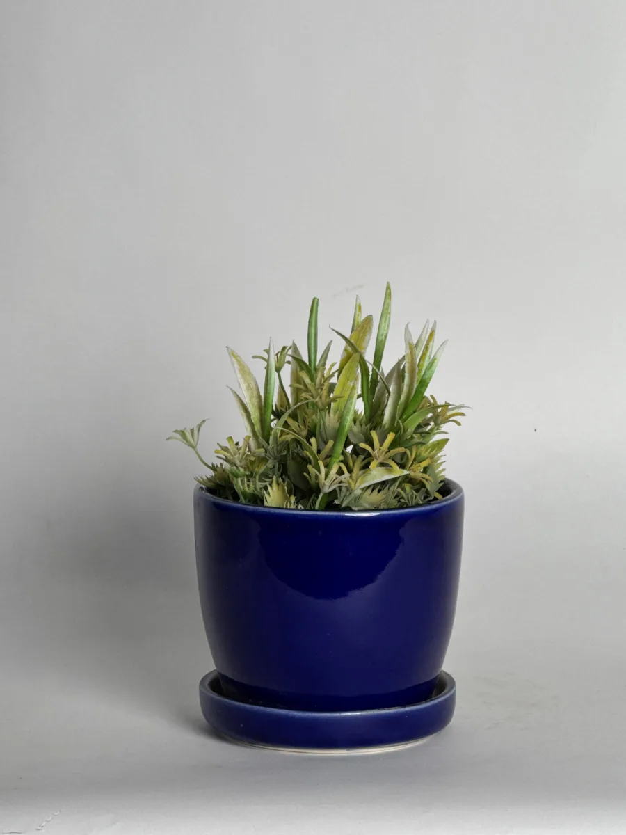 Classic Ceramic Planter — 6.5" Dia × 8" Height — Primary View