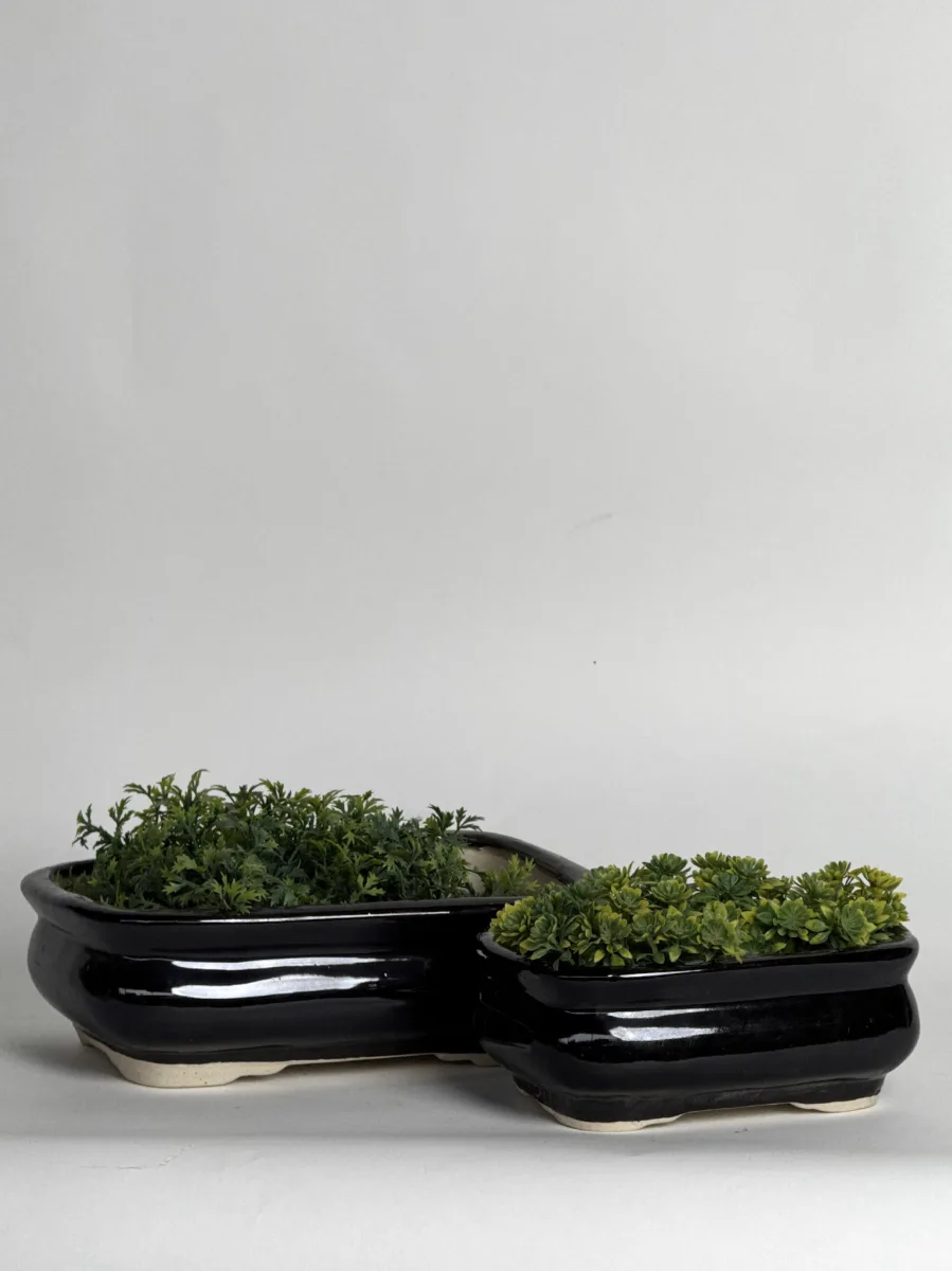 Classic Ceramic Planter Set of 2 (2" Dia) — Primary View