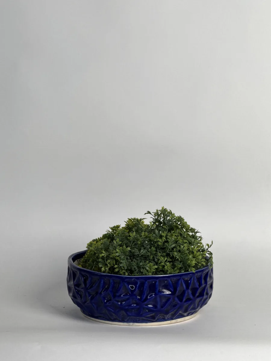Classic Ceramic Planter — 11" Dia × 7" Height — Primary View