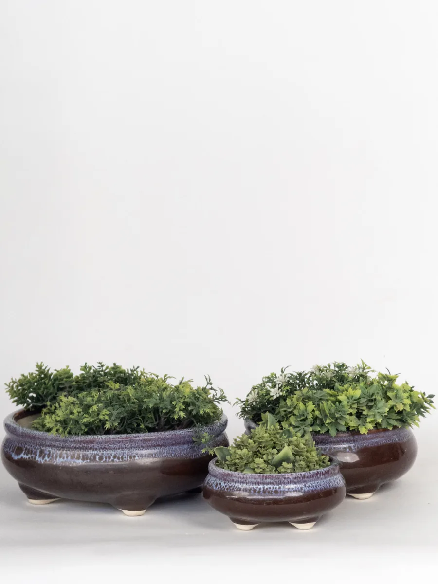 Classic Ceramic Planter Set of 2 (2" Dia) — Primary View
