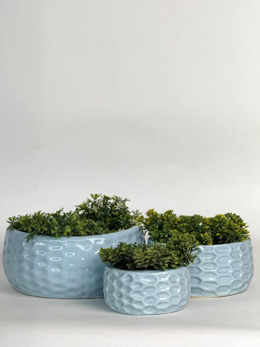 Classic Ceramic Planter — 7.5" Dia × 7" Height — Primary View