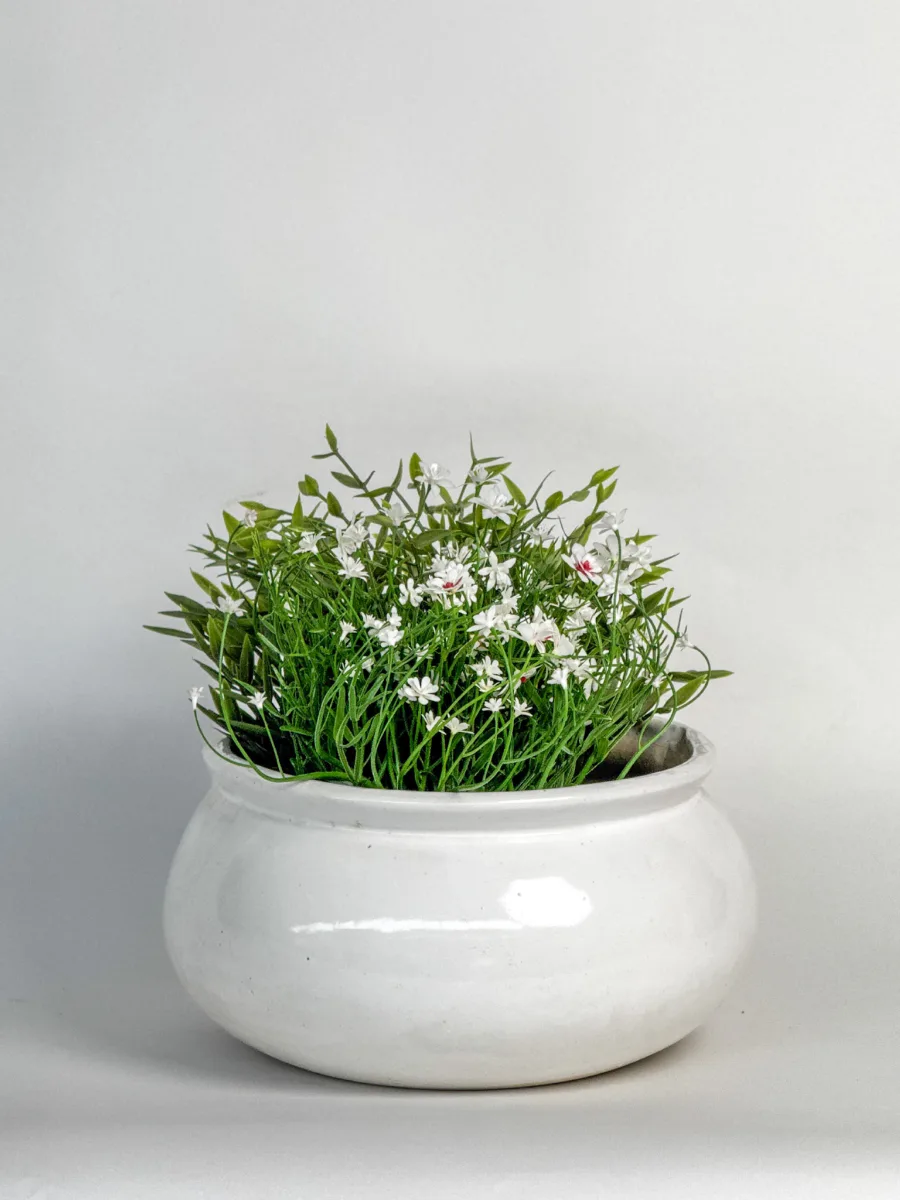 Classic Ceramic Planter Set of 3 (3" Dia) — Primary View