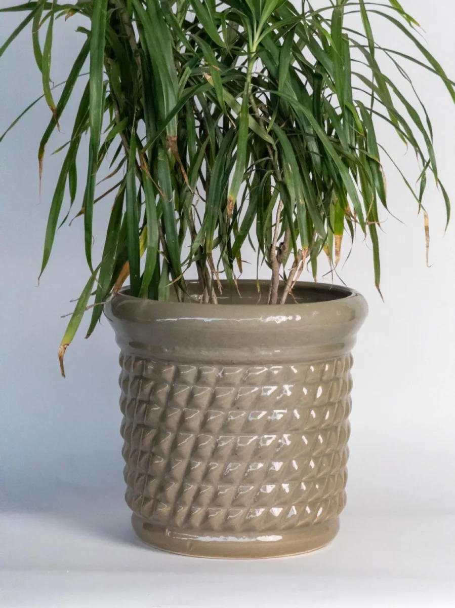 Classic Ceramic Planter — 10" Dia × 9" Height — Primary View