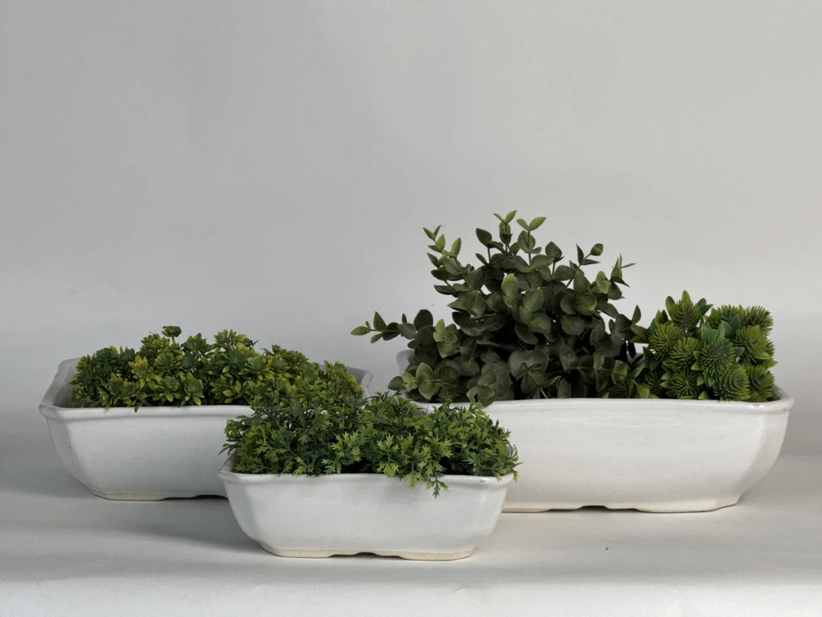 Classic Ceramic Planter — 10" Dia × 9" Height — Primary View