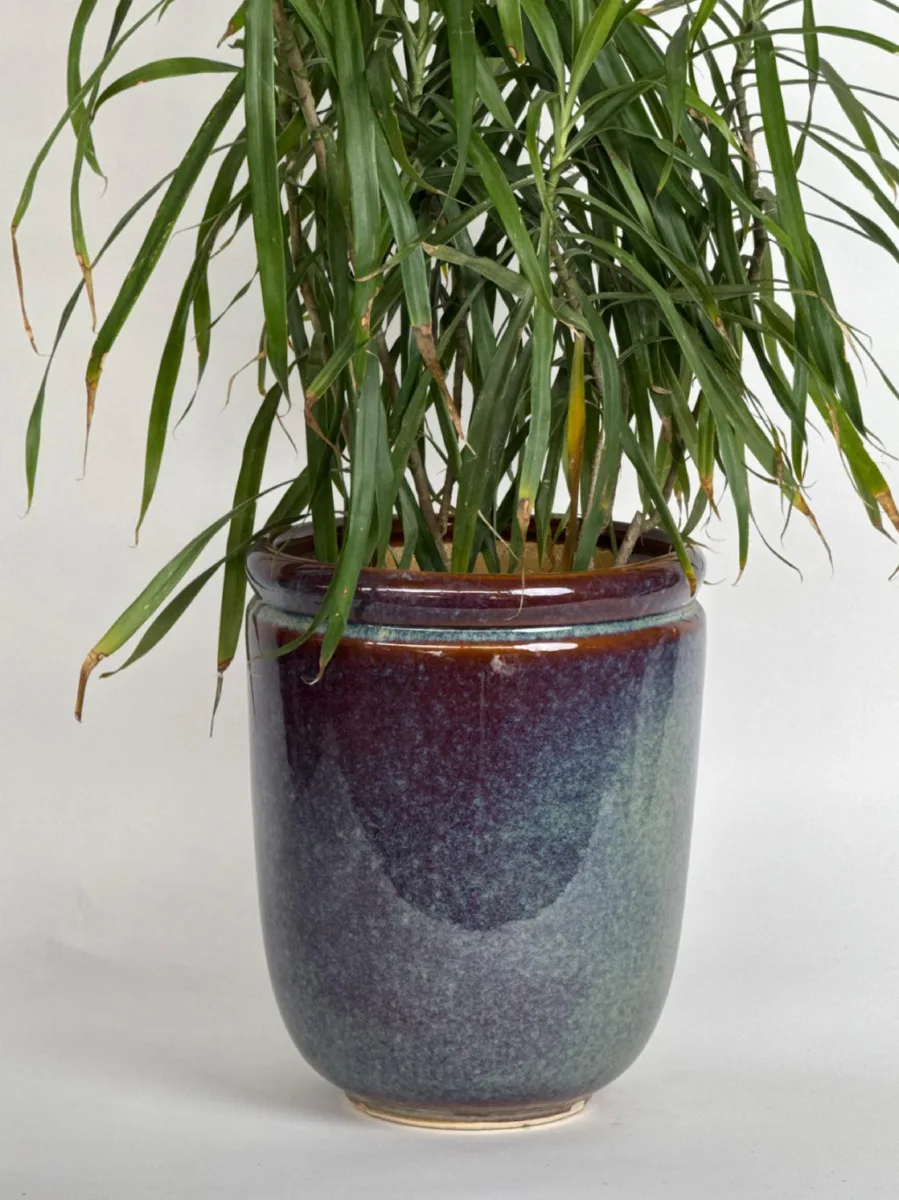 Classic Ceramic Planter — 10" Dia × 9" Height — Primary View