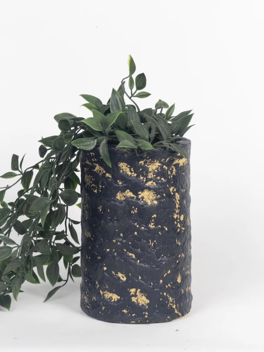 Classic Ceramic Planter — 5" Dia × 4" Height — Primary View
