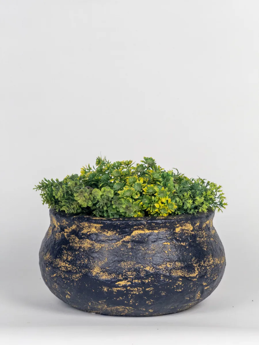 Classic Ceramic Planter — 7" Dia × 6" Height — Primary View
