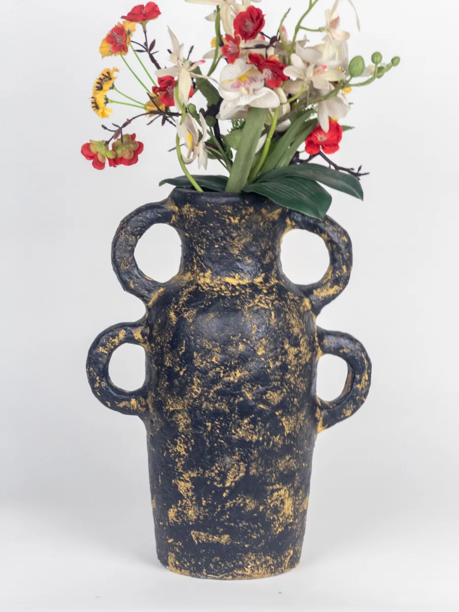 Classic Ceramic Planter — 5" Dia × 7.5" Height — Primary View