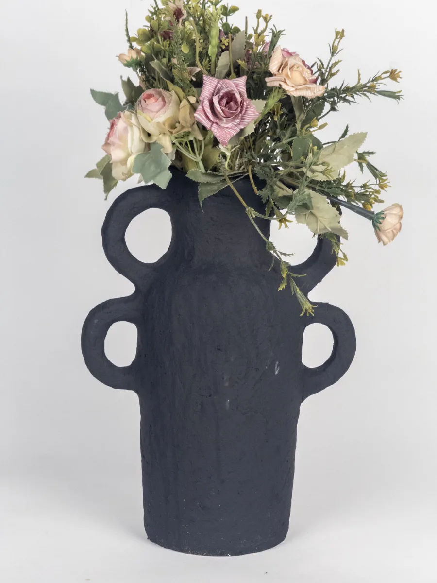 Classic Ceramic Planter — 10" Dia × 7" Height — Primary View