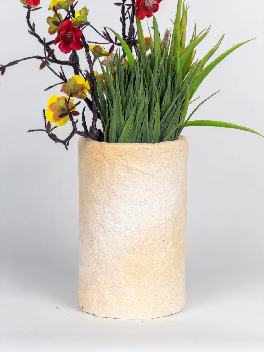 Classic Ceramic Planter — 7.5" Dia × 6.5" Height — Primary View
