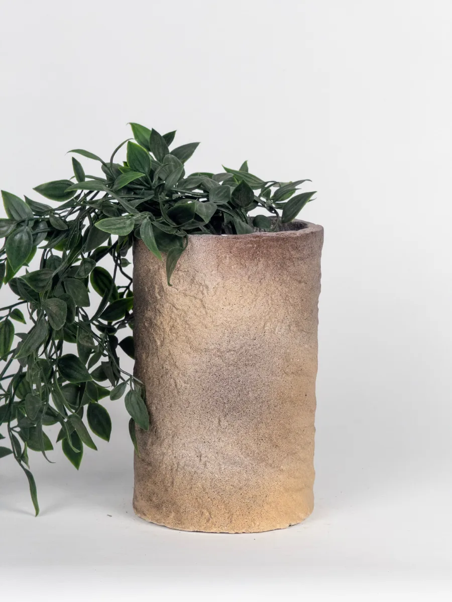 Classic Ceramic Planter — 7.5" Dia × 6.5" Height — Primary View