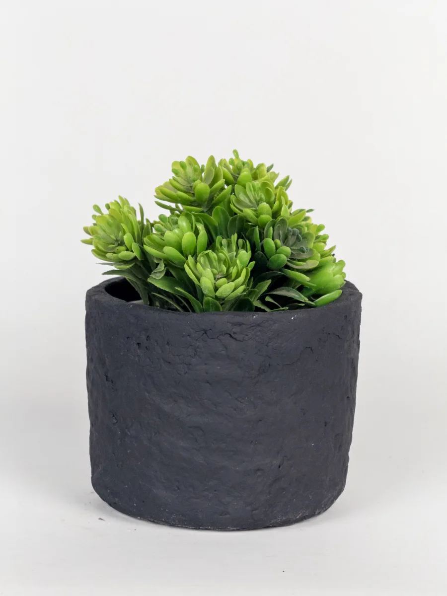Classic Ceramic Planter — 5" Dia × 4" Height — Primary View
